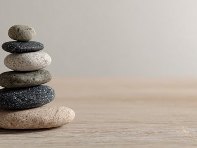 stacked stones for relaxation balance zen meditation