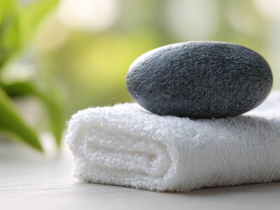 spa stone massage relaxation ASMR background